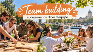 combiner team building et dejeuner ou diner d'equipe