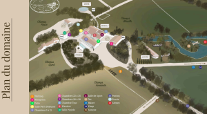 domaine atypique et sauvage en camargue plan