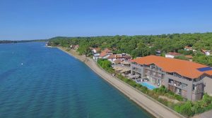 vue aerienne villa de charme a hossegor