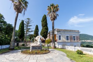 achilleion palace built for empress elisabeth sisi of austria on corfu island in greece