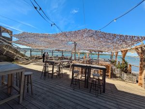 restaurant sur pilotis gruissan terrasse