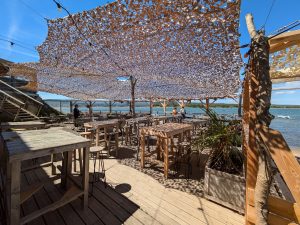 restaurant sur pilotis gruissan vue magnifique