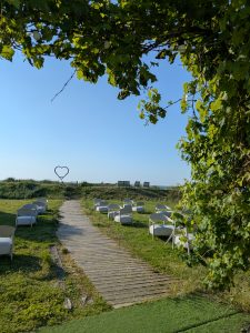 seminaire ile de ré espace exterieur a l'hotel