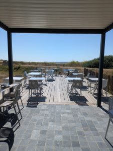 seminaire ile de ré vu depuis la salle de restaurant