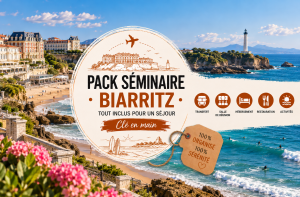 pack seminaire biarritz 3 jours 2 nuits clé en main