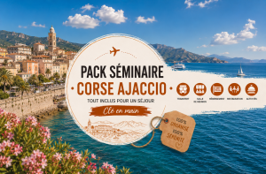 Pack séminaire à Ajaccio en Corse tout compris pour entreprise