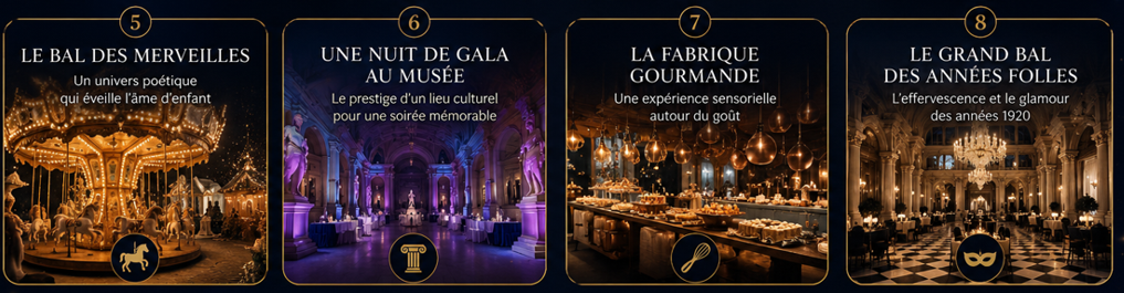 8 décors pour une soirée de fin d'année d'entreprise bandeau 2