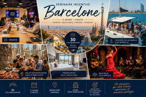 realisation seminaire barcelon pour 30 personnes