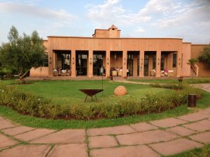 ecolodge seminaire marrakech jardin