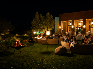ecolodge seminaire marrakech soirée entreprise brasezo jardin