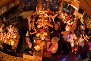 la clusaz soirée chalet altitude