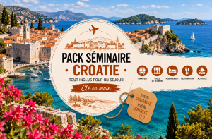 Pack séminaire en Croatie tout compris pour entreprise.