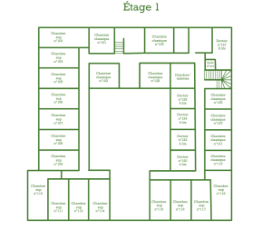 plan 1er etage